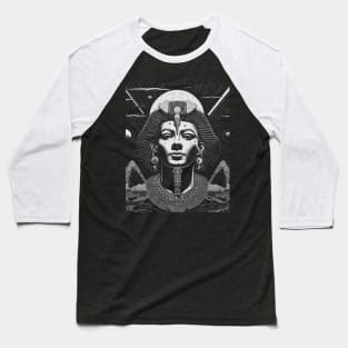 Esoteric Ancient Egyptian Queen - Mystical Royalty Art Baseball T-Shirt